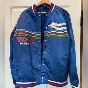 Blue Varsity Jacket Men’s Large WSQK Stranger Things